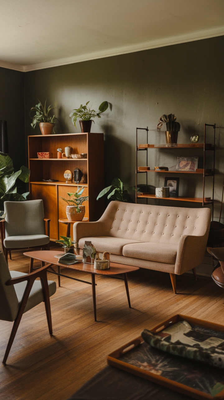 20 Vintage Living Room Decor Ideas: Timeless Style That’s Anything But Dusty