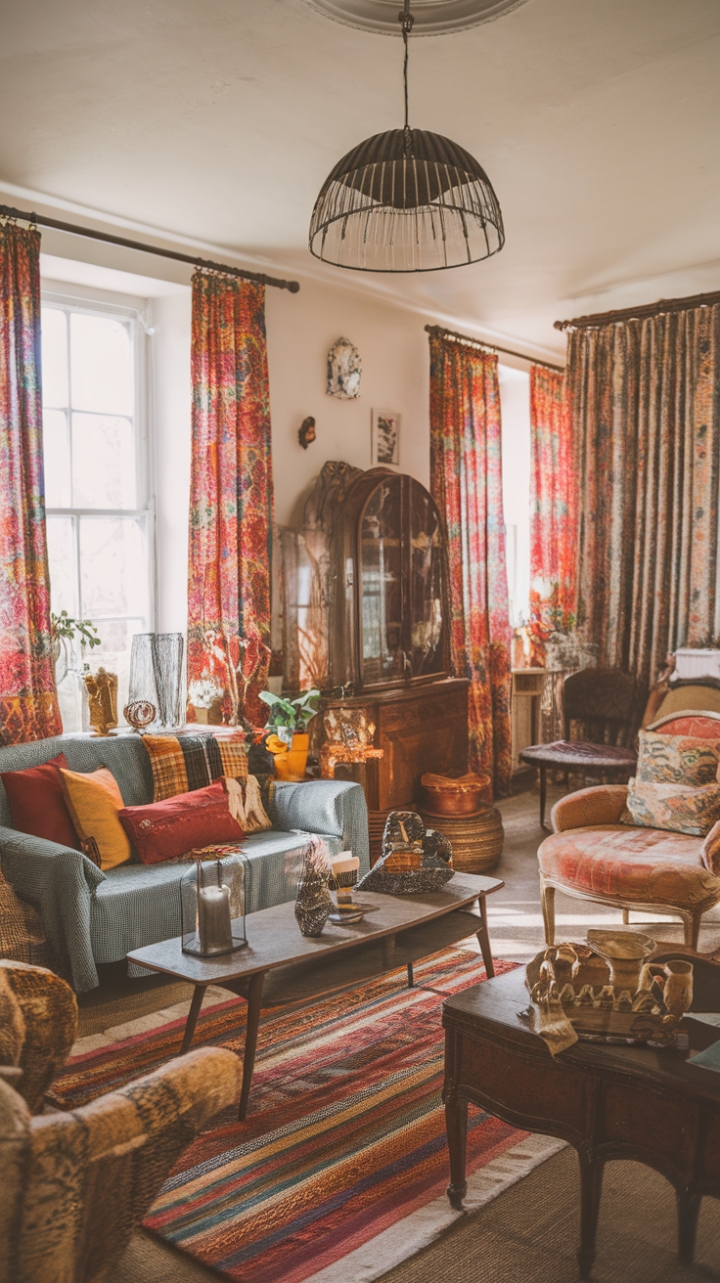 20 Boho Vintage Living Room Decor Ideas: Get the Look That’s Taking Over Instagram