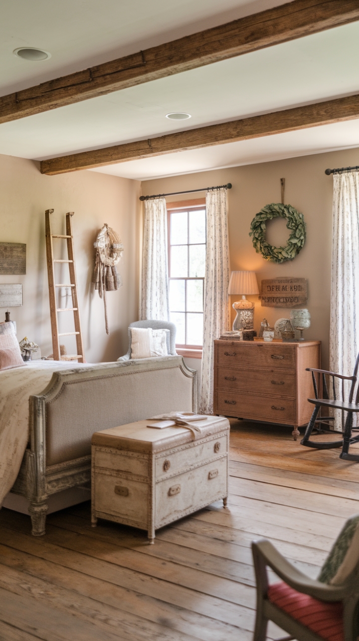 20 Vintage Farmhouse Bedroom Decor Ideas: Cozy Retreats You Won’t Want to Leave