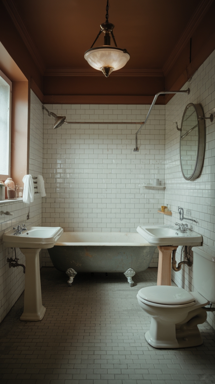 20 Vintage Bathroom Decor Ideas: Step Back in Time with These Stunning Looks